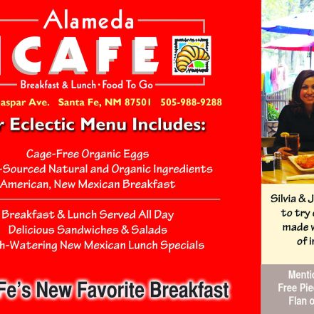 Alameda Cafe Ad for SFIM2014