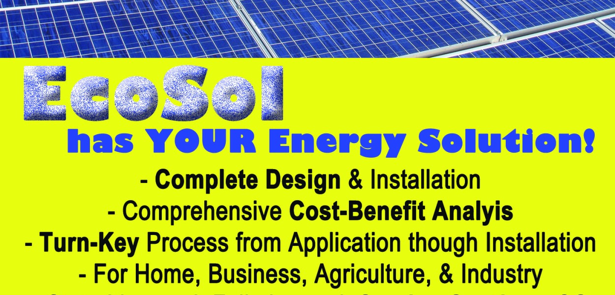 Eco-Sol - Graphics from That's Natural! Marketing